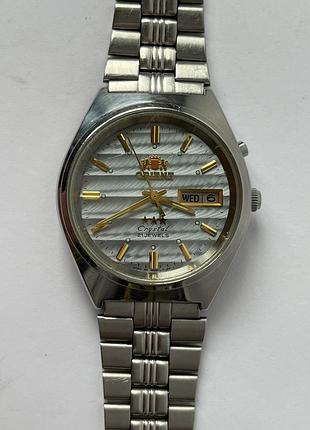 Часы orient 469wb1-80 ca. автоподзавод, нержавеющая сталь, япония, калибр 46943.