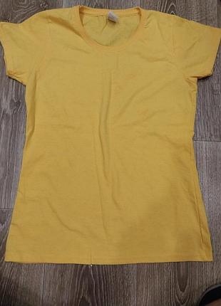 Хлопковая  женская футболка
