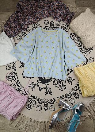 Брендова оверсайз футболка в лимонах primark🍋