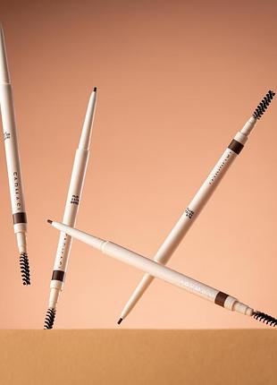 Карандаш для бровей с щеточкой 01 soft brown farmasi, механический код 1001006