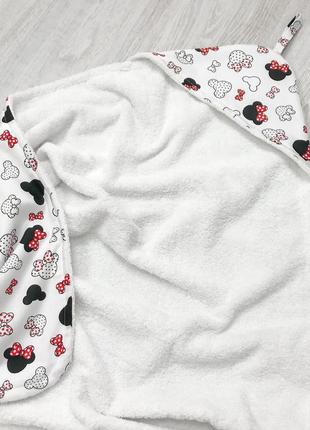 Махровое детское полотенце-уголок4 фото