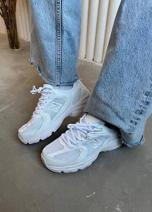New balance 530 white топ качество