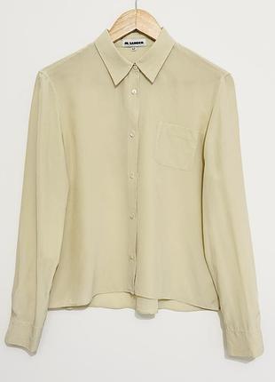 Шовкова сорочка jil sander