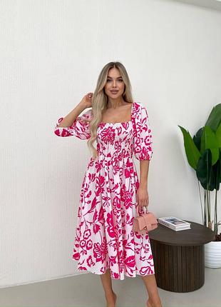 Жіноча яскрава сукня 
розмірний ряд s,m,l,xl