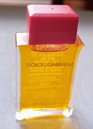 Мініатюра dolce & gabbana pour  femme.лригінал.вінтаж.