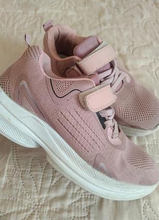 Текстильные кроссовки для девочки