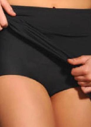 Flexees юбка утяжка корректор фигуры с трусиками 2458 юбочка слип корректор живота черная