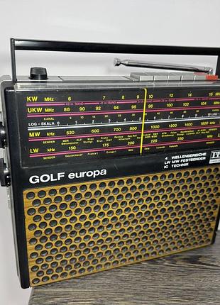 Радіоприймач golf europa 108a, itt schaub-lorenz, germany