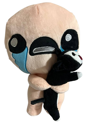 Мягкая игрушка исаак с гаппи из the binding of isaac (жертвоприношение исаака) 30 см