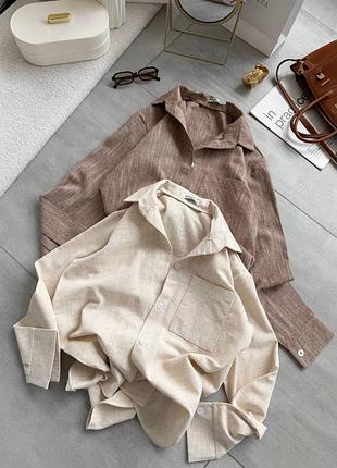 Сорочка льон 4