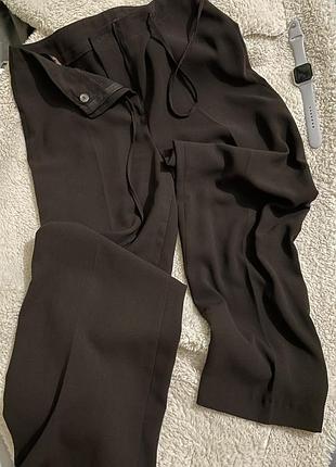 Брюки  коричневые