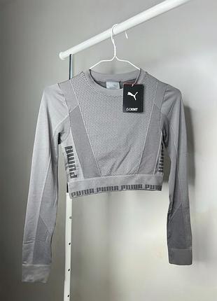 Лонг, рашгард puma evoknit