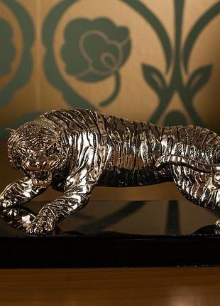 Статуэтка "серебряный тигр"