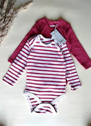 Боди в рубчик