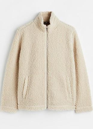 Куртка кофта тедді teddy h&m кучерява лахмата пухнаста