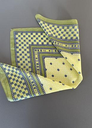 Хустка шовкова, шелковый платок, бандана, платок на голову, шелк, шовк,