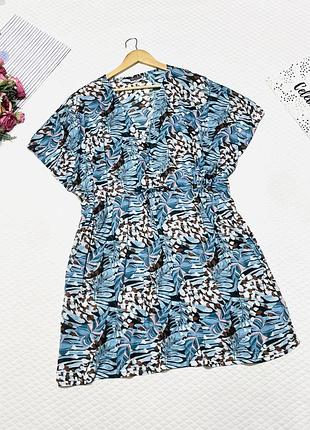 Пляжная туника-накидка большой размер от beloved (англия) 🐠