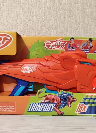 Новий бластер nerf elite wild lionfury оригінал з сша!