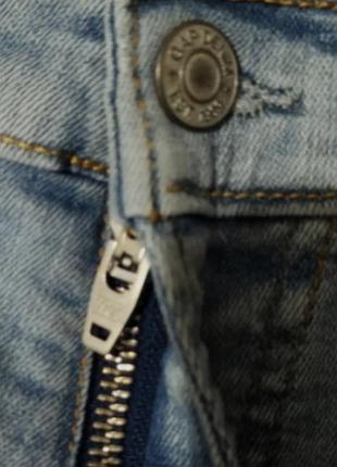 Мужские джинсы gap размер 34/32 светло синие2 фото