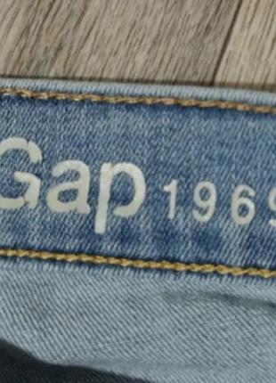 Мужские джинсы gap размер 34/32 светло синие3 фото