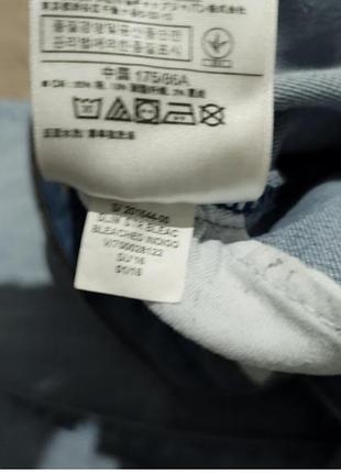 Мужские джинсы gap размер 34/32 светло синие7 фото