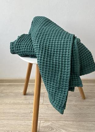 Полотенце хлопковое home emerald 65х150