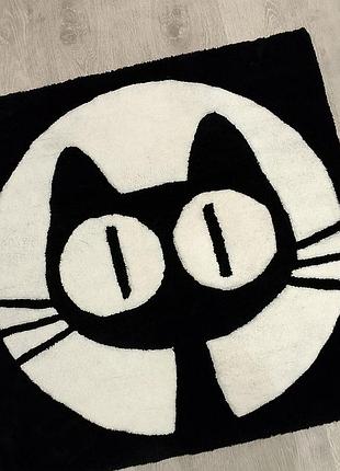 Килим ручної роботи котик