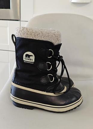 Очень теплые водонепроницаемые сапоги sorel