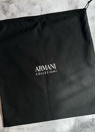 Пильовик оригінал armani collezioni чорний бавовна