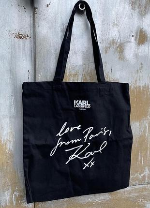 Karl lagerfeld beauty чорний шопер