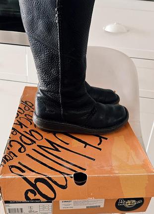 Сапоги кожаные dr. martens