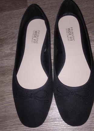 Женские стильные замшевые туфли балетки, женская обувь
