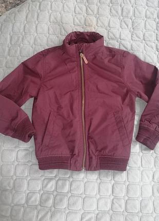 Весенняя курточка бордо от next на рост 98 104