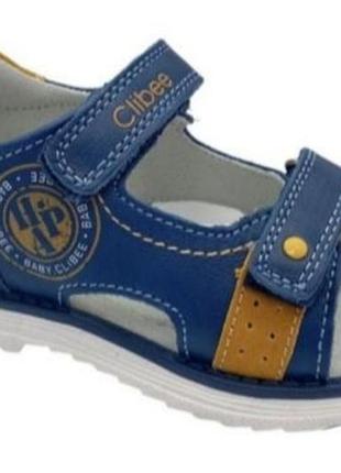 Кожаные босоножки clibee