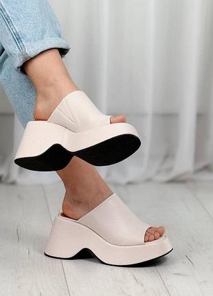 Шлепки 🔥натуральная кожа 36-40 гг.