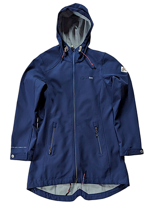 Rukka 🇫🇮 a.w.s softshell длинная куртка софтшел в стиле fishtail ветрозащитная трекинговая xs