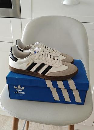 Кроссовки кожаные adidas samba