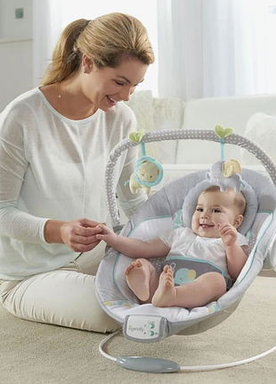 Шезлонг, укачивающий центр ingenuity "morrison" детский