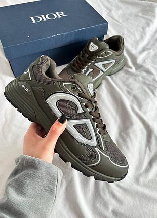 Кросівки чоловічі dior b30 'reflective cd30 - olive'