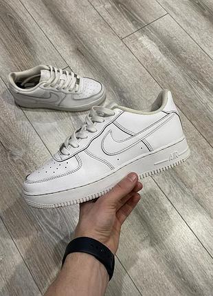 Жіночі шкіряні кросівки nike air force 1 38.5 р.