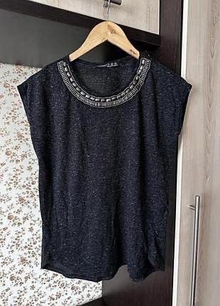 Гарна льняна футболка розмір с