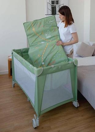 Манеж двуярусний carrello piccolo