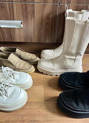 Обувь лотом- сапоги уши кроссовки лоферы