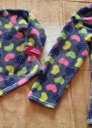 Піжама теплий плюш 110-116-122