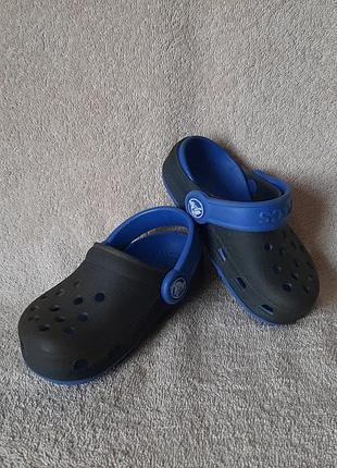 Кроксы crocs kids chameleons крокс р.6-7 оригинал