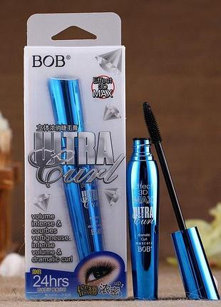 Туш для вій 3d fiber lashes rimel mascara
