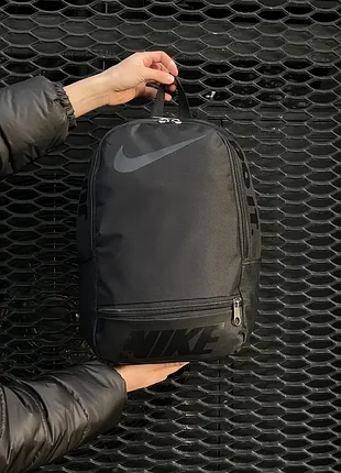 Чорний рюкзак nike портфель чоловічий жіночий