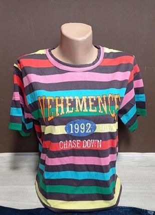 Футболка женская полосатая