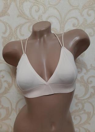 Безшовний бюстгальтер бралет h&amp;m з гарною спинкою