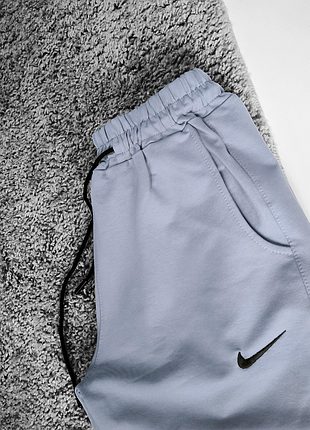 Мужские шорты nike серые (вышивка)🔥